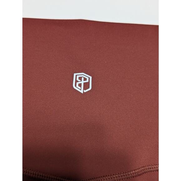 Born Primitive Your Go To Leggings Brick Red High Waisted Womens Large Workout - Picture 5 of 5